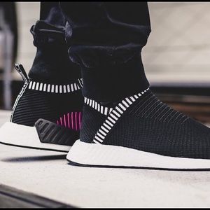 adidas NMD City Sock 2 Primeknit Black Shock Pink